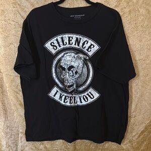 Dunham Black Silence Graphic Tee